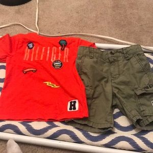 Boys Tommy Hilfiger short set